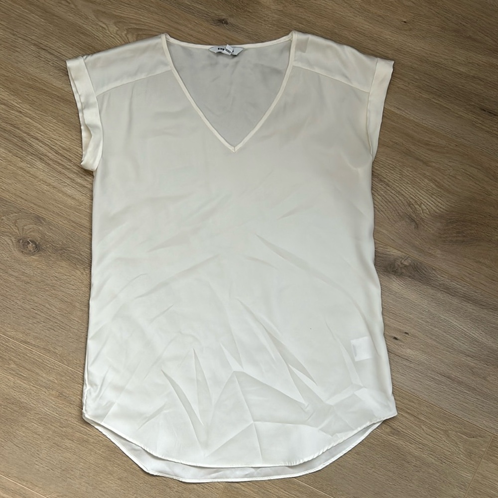 Express Ivory Blouse Tee